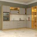 Ver imagem 1 de Cozinha Modulada Completa 11 Peças Ellite Yescasa