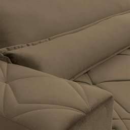 Sofá 3 Lugares Retrátil e Reclinável Hellen Atrative Platinum Tabaco - 4