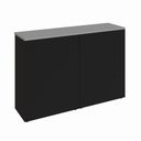 Ver imagem 6 de Armário Médio para Escritório 1,60 m com 4 Portas, Chave e 3 Prateleiras F5 Office Cor:Cinza