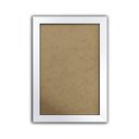 Ver imagem 2 de Kit 10 Molduras Quadro Certificado Diploma A4 Com Fundo MDF - Moldura Branca