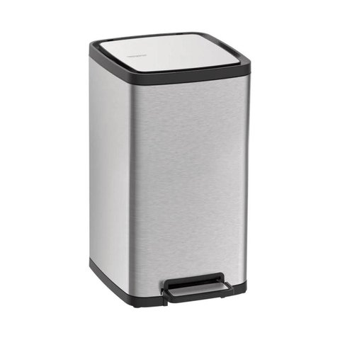 Lixeira Octos Inox Balde Removível e Pedal 15l Tramontina