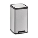 Ver imagem 1 de Lixeira Octos Inox Balde Removível e Pedal 15l Tramontina