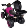 Mini Quadriciclo Moto Elétrica Criança Infantil Bateria 6V Luz Som Bivolt Rosa Brinqway BW-129 RS - 3