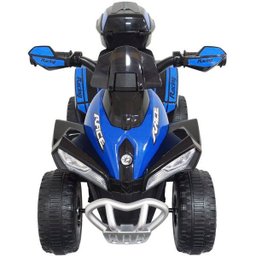 Mini Quadriciclo Moto Elétrica Criança Infantil Bateria 6v Luz Som Bivolt Azul Brinqway Bw-129 Az - 6