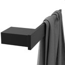 Ver imagem 3 de Porta Toalha de Rosto Dupla Fixação Parede Preto F.master