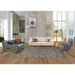Tapete São Carlos Oriental Ziegler Grey 2,00x1,50M 200x150cm - 2