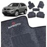 Jogo de Tapetes Carpete Sorento 2014 Á 17 2018 5 Peças Grafite - 1