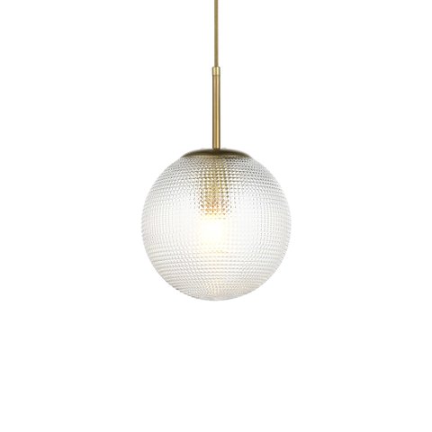 Lustre Pendente Nordecor Bodan 2912 Ouro Champagne E27 Bivolt