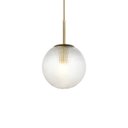 Ver imagem 1 de Lustre Pendente Nordecor Bodan 2912 Ouro Champagne E27 Bivolt