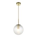 Ver imagem 3 de Lustre Pendente Nordecor Bodan 2912 Ouro Champagne E27 Bivolt