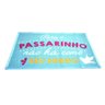 Tapete de Porta Antiderrapante 40x60cm Passarinho Seu Ninho - 1