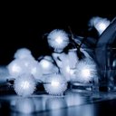 Ver imagem 3 de Pisca Cordão Dente de Leão Solar Externo 20 Leds 5m Branco