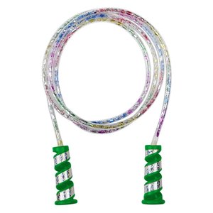 Pula Corda Happy Brilho - Verde - Dm Toys