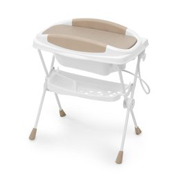 Banheira com Trocador Desmontável Galzerano Premium 7005 Dobrável Sand Bege - 1