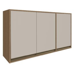 Balcão Aéreo de Cozinha Modulada 03 Portas Vitória - 1
