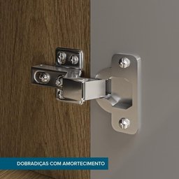Balcão Aéreo de Cozinha Modulada 03 Portas Vitória - 4