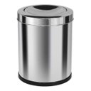 Ver imagem 1 de Lixeira Em Inox Com Tampa Meia Esfera Inox 13,5 Litros