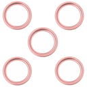 Ver imagem 1 de Kit C/5 Porta Grelha Ralo Redondo 15x15 Suporte Inox Rose