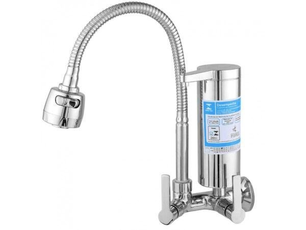 Torneira Gourmet Para Cozinha Com Filtro Parede Imperatriz - 1