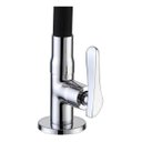 Ver imagem 4 de Torneira Gourmet Cozinha Mesa 2 Jatos Flexível Cone Preta