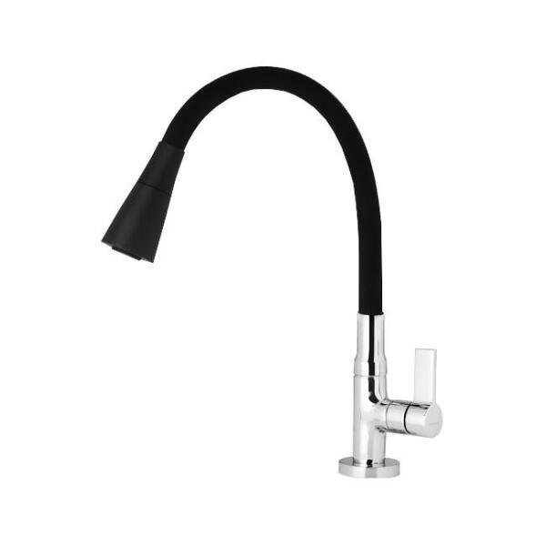 Torneira Cozinha Mesa 1/4 Linha Fit Preta Marchezan - 1