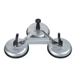 Ventosa Sucçao Tripla 150kg Ceramica Vidro Espelho Ferro Marmore Transporte Resistente Seguro Alavan - 6