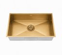 Ver imagem 3 de Cuba Gourmet Lisboa Dourada 60cm Aço Inox 304 Goldenx Luxo