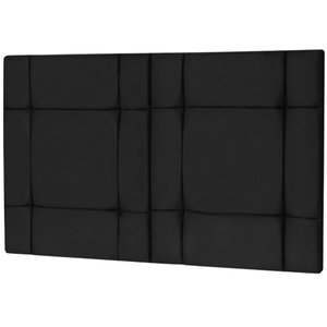 Cabeceira de Cama Box Casal Queen 160cm Estofada Ellegancy Preto