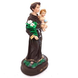 Imagem Santo Antônio Santo Casamenteiro Resina 15 Cm - 2