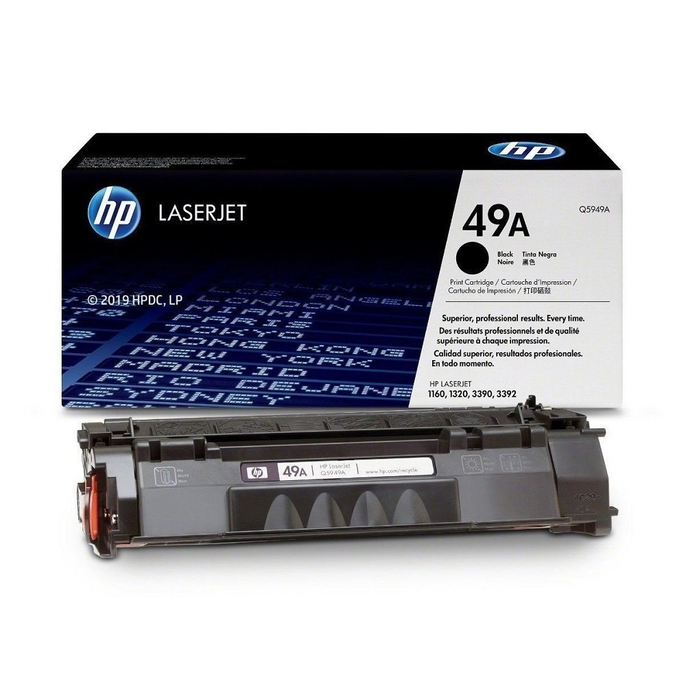 Toner Original Hp 49a Q5949a Preto Black 2,7k Pg