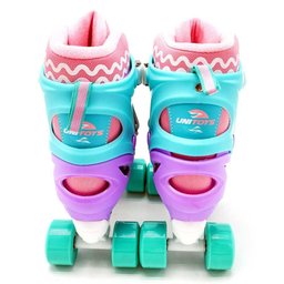 Patins Quad Unitoys Ajustável 30/33 Violeta Ref.1558S - 4