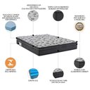 Ver imagem 3 de Colchão Casal Queen Iso 1.0.0 Ortopillow D33 158x198x18cm - Ortobom