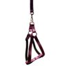Coleira Peitoral Riscadinho Americano - Roxo Nº 00 - 3