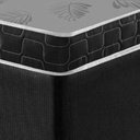 Ver imagem 5 de Cama Box Casal Preta + Colchão Casal Querubin Espuma D20 138x188x12cm