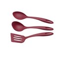Ver imagem 1 de Jogo de Utensílios Tramontina Ability em Nylon Vermelho 03 Peças Tramontina