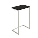 Ver imagem 2 de Mesa Lateral de Apoio Industrial Sofá Charmme Ferro Branco e Tampo Preto