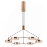 Pendente Bella BEEP KW010G LED 48W 3.000K Metal e Acrilico - 1
