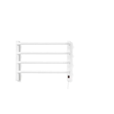 Aquecedor Toalhas Térmico Branco Mini Pequeno 110v Direito
