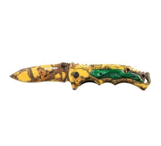 Canivete Albatroz Fishing Zdlx54 Furo De Atilho - Amarelo - 1