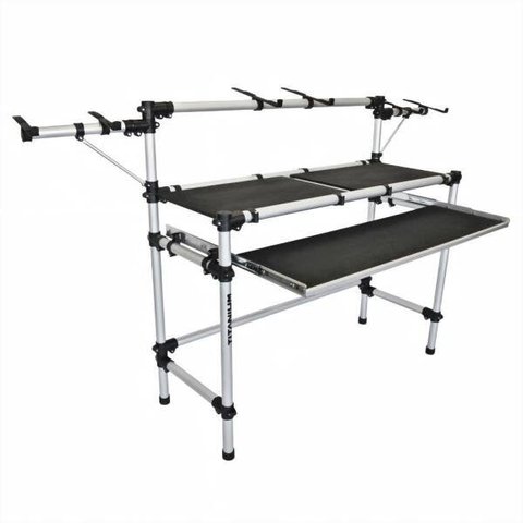 Rack Titanium RDJLive Com Suportes Para Monitor de Referência, Monitor de Áudio ou Caixas de Som