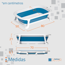 Ver imagem 5 de Banheira de Bebê Média 50 L | Dobrável com Termômetro