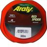 Linha Pesca Red Spider Araty 0,20 Mm 300 Metros 7,1 Lb 6 Un - 1