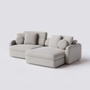 Ver imagem 1 de Sofá Denver 2,34m em Linho Safira Off White - Home Mobily