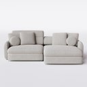 Ver imagem 6 de Sofá Denver 2,34m em Linho Safira Off White - Home Mobily