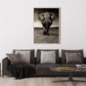 Quadro Canvas Decorativo para Sala Elefante Savana 42x30 - 1