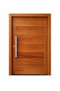 Ver imagem 2 de Porta Pivotante de Madeira Maciça  Angelim 214x118 c/Puxador e Fechadura