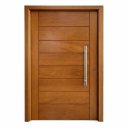 Ver imagem 3 de Porta Pivotante De Madeira Maciça  Angelim 214x118 C/Puxador e Fechadura