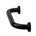 Ver imagem 2 de Barra De Apoio Preta Para Banheiro 40cm Idoso Segurança