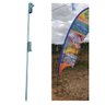 Suporte Espeto Vareta para Wind Banner Fly Flag Bandeira - 1