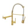 Torneira Cozinha Gourmet Monocomando 50 cm Cromado Dourado modelo TAC0013 Tubrax - 1
